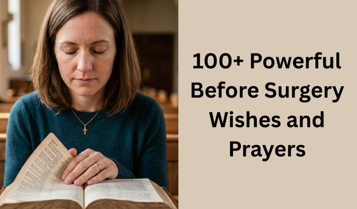 100+ Powerful Before Surgery Wishes and Prayers
