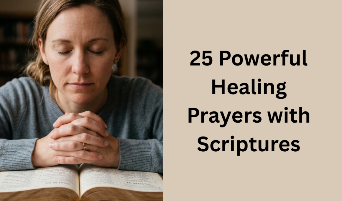 25 Powerful Healing Prayers with Scriptures