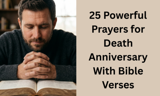 25 Powerful Prayers for Death Anniversary With Bible Verses
