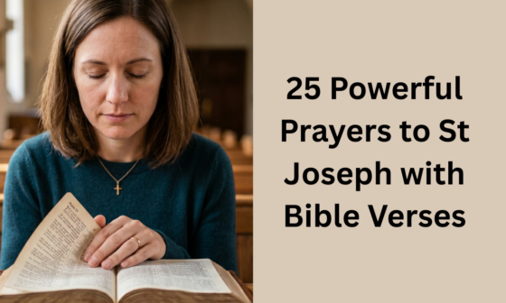 25 Powerful Prayers to St Joseph with Bible Verses