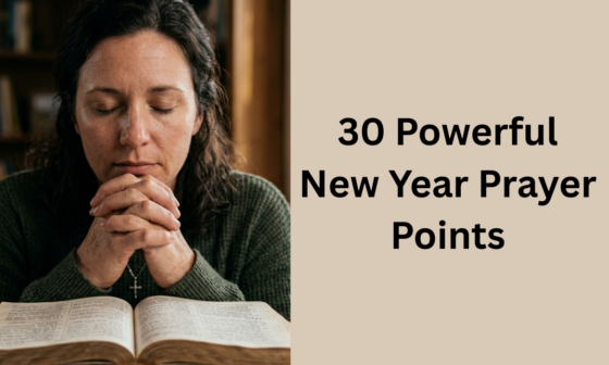 30 Powerful New Year Prayer Points